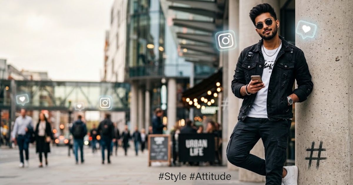 insta caption for boy hindi