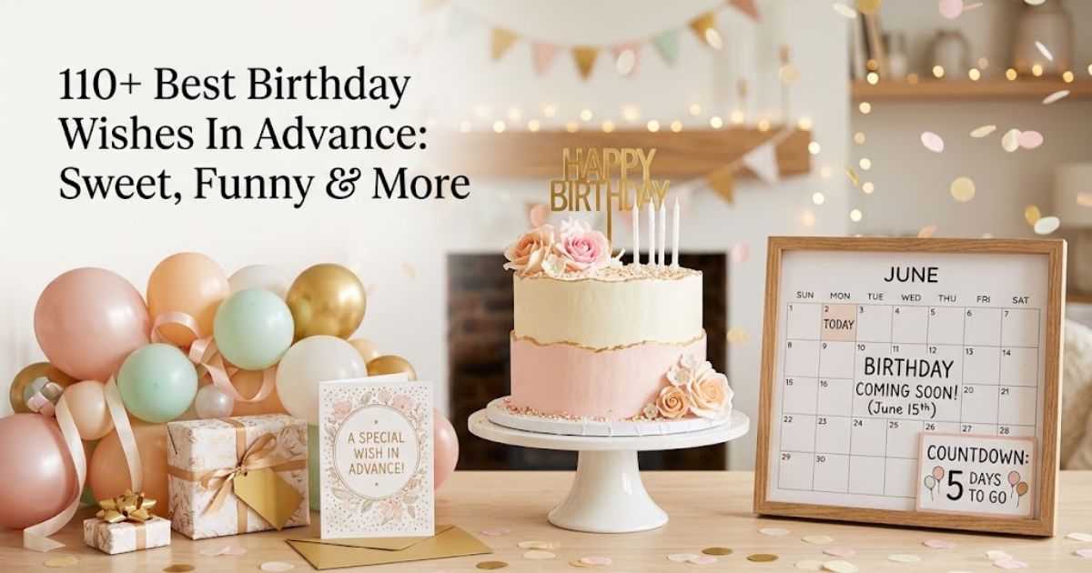 Birthday Wishes In Advance