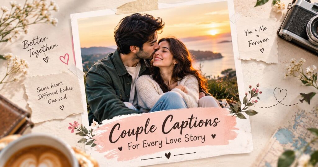 Couple Captions for Every Love Story ❤️