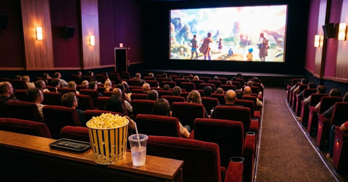Movie theatre captions for Instagram in English