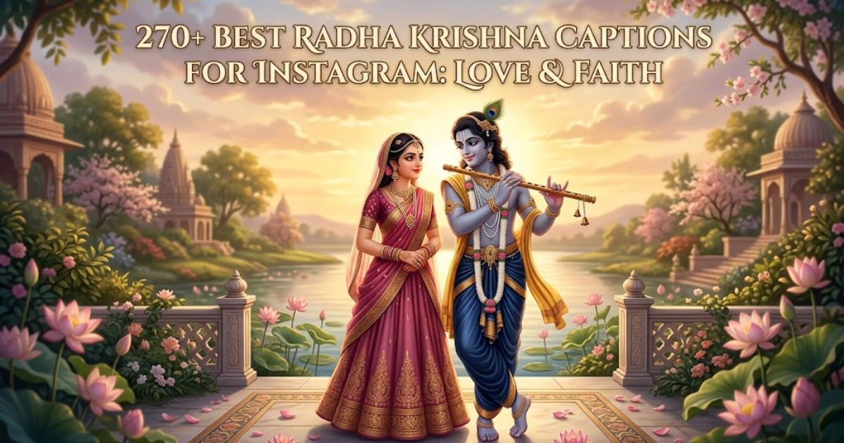 Radha Krishna Captions For Instagram