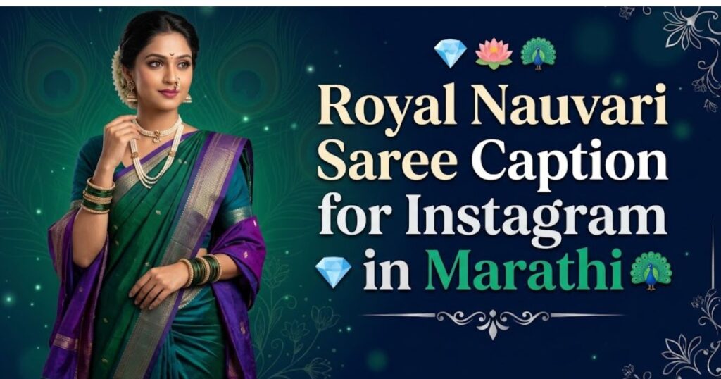 Royal charm wrapped in timeless Marathi tradition