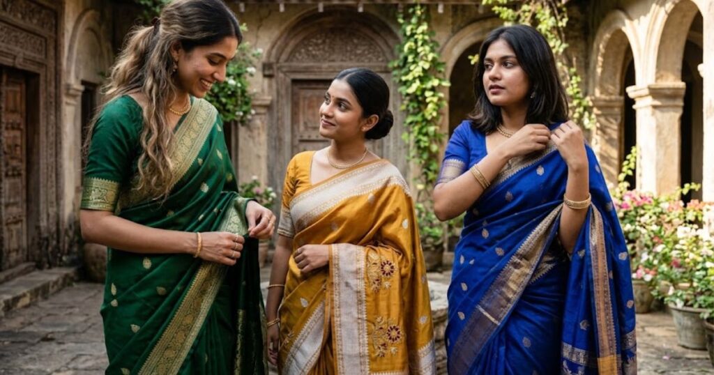 Traditional Saree Style