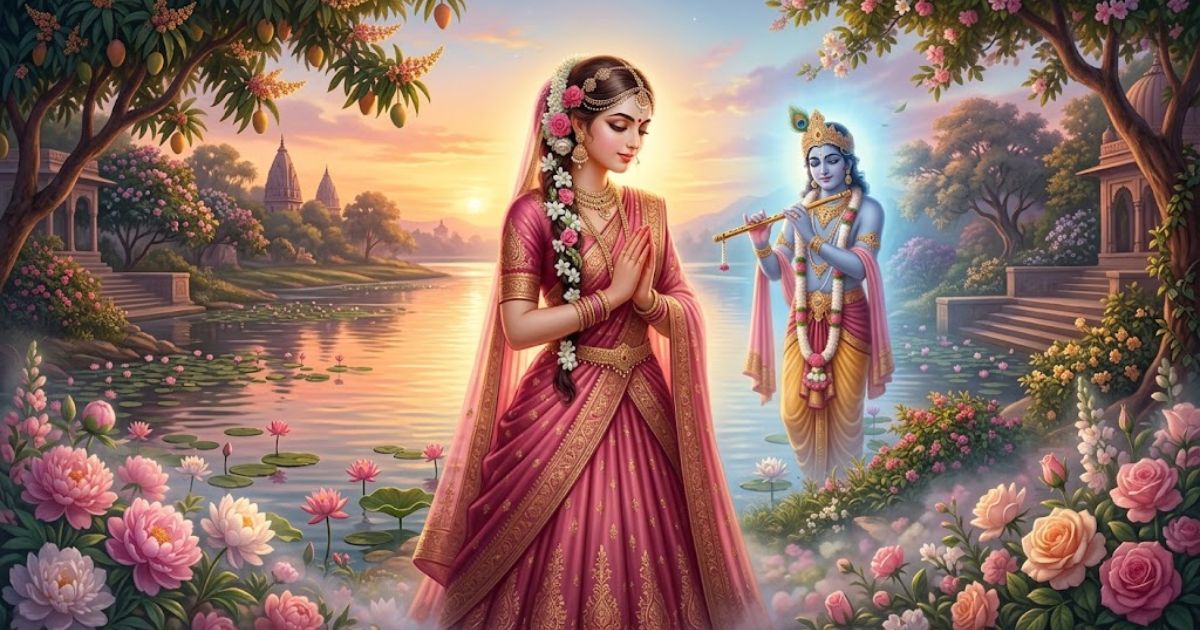 caption for radha