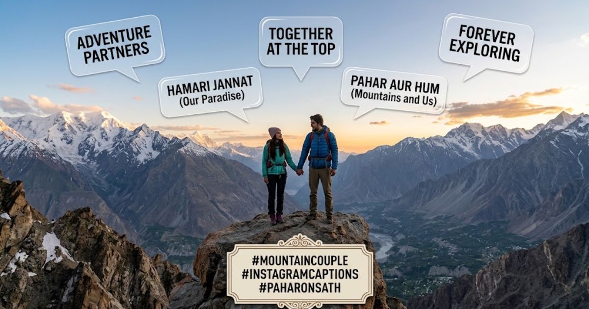 mountain captions for couple