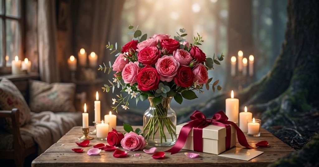 receiving flowers captions for instagram