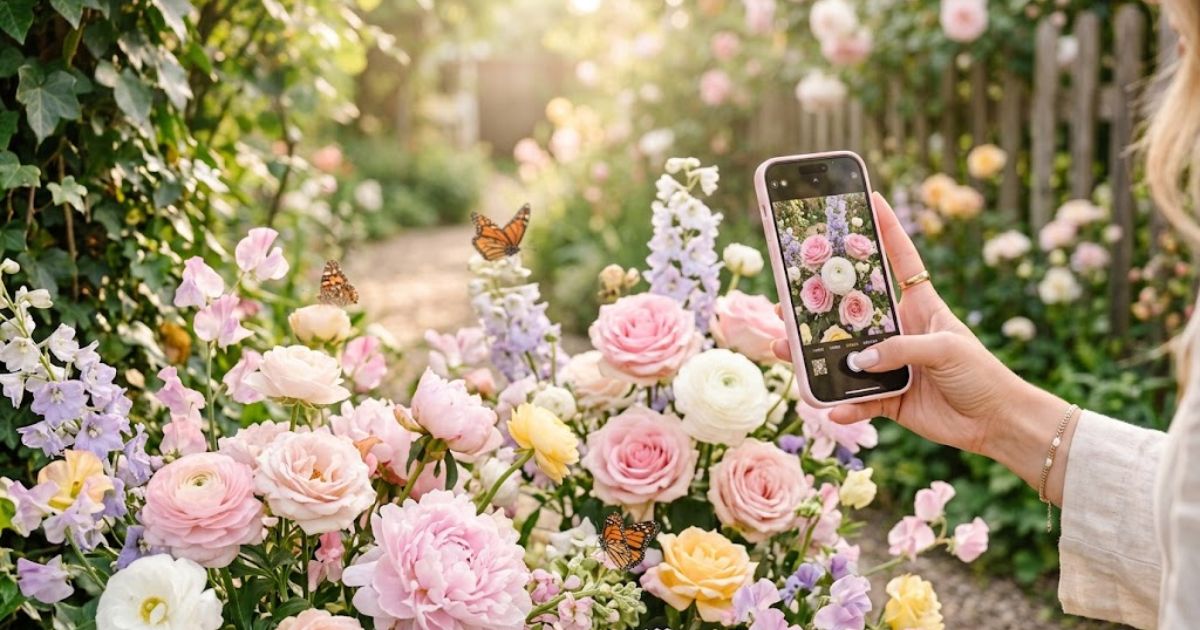 short captions for flowers