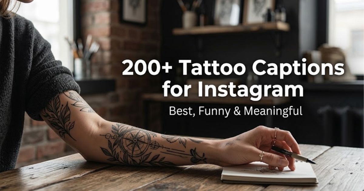 tattoo captions for instagram
