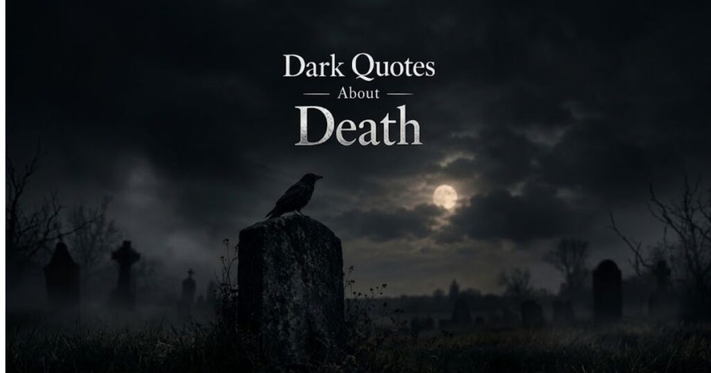 Dark Death Quotes