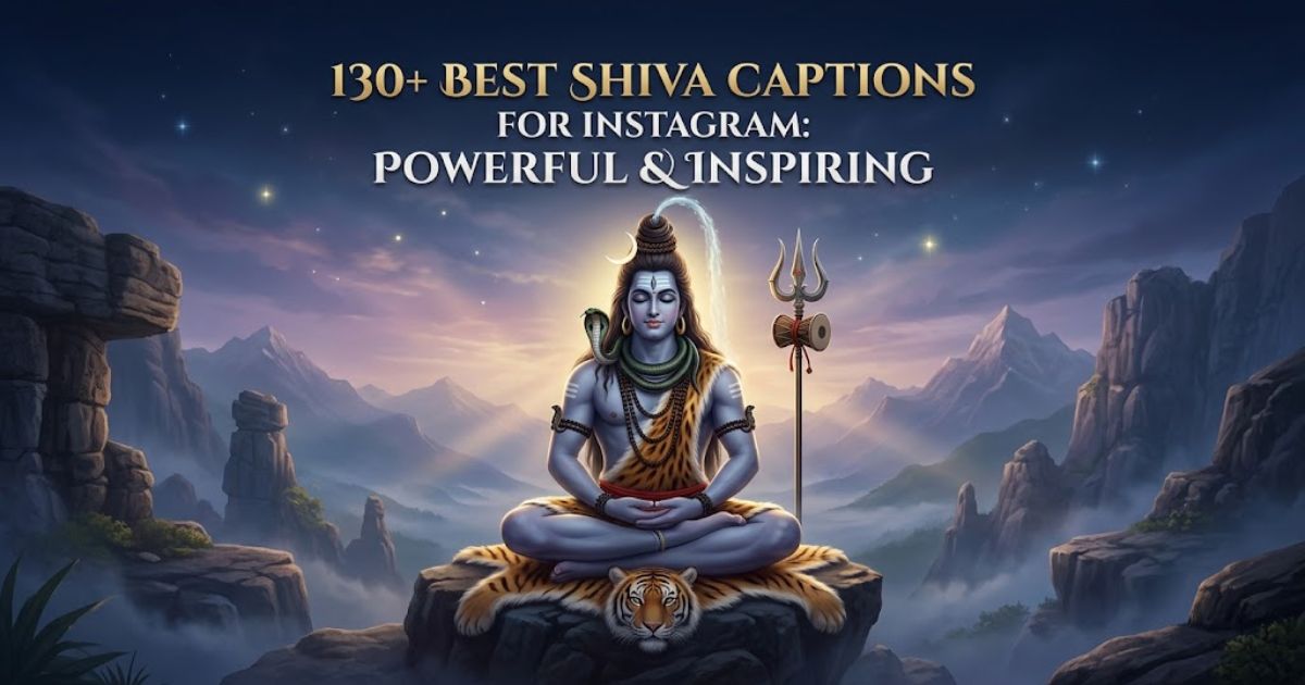 Shiva captions for Instagram
