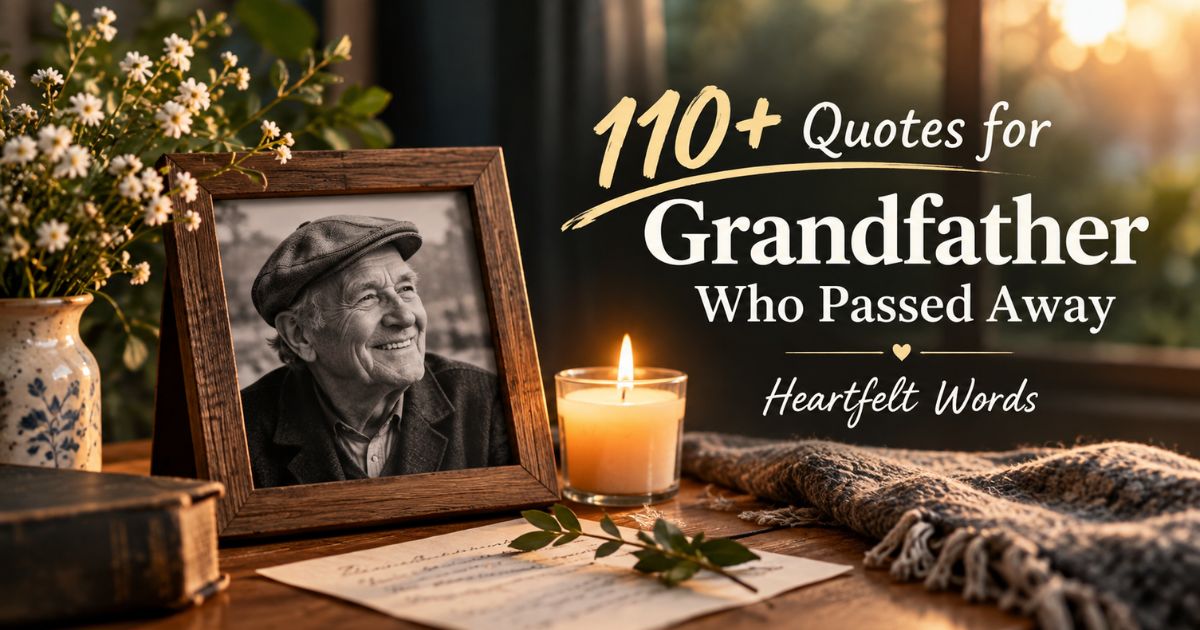 quotes for grandfather who passed away